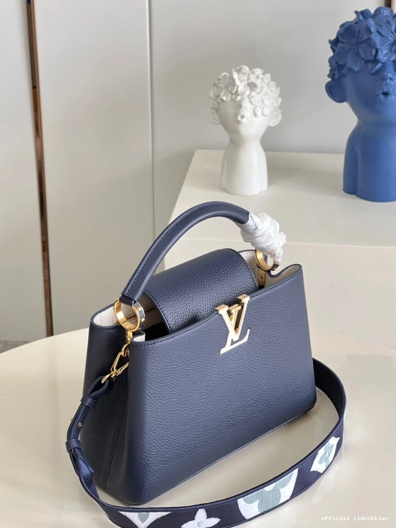 Official oldcobbler VUITTON CAPUCINES MM LOUIS 0810